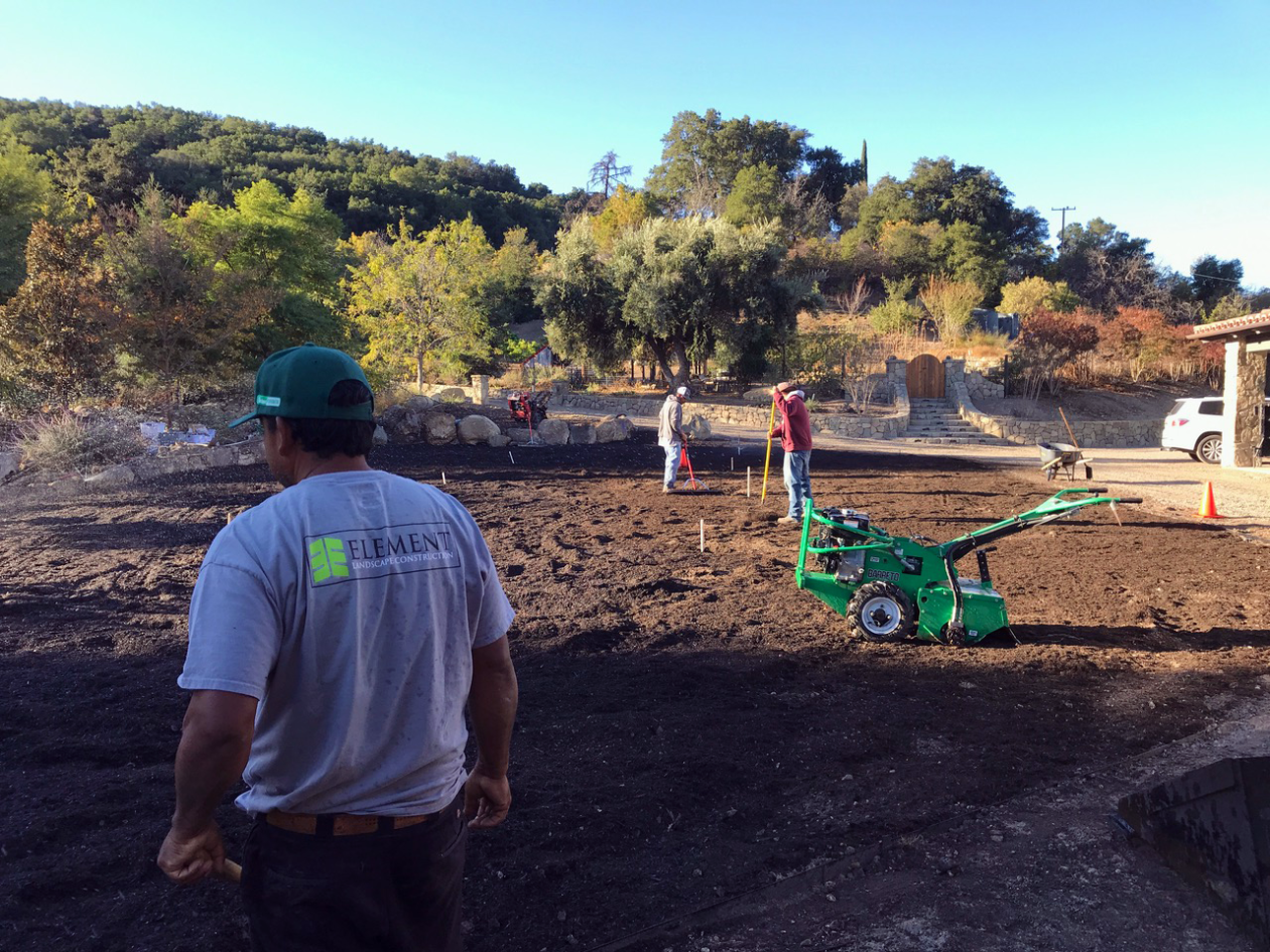 Rotortilling – Element Landscape Construction